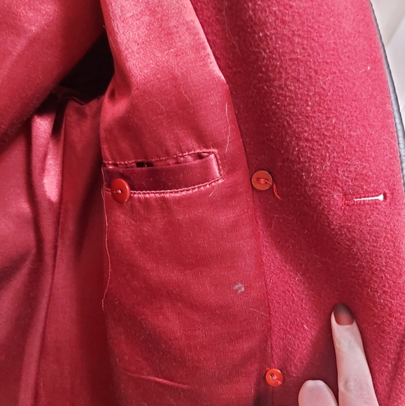 Gorgeous wool blend coat - Picture 3 of 5